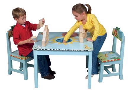Safari Table Chairs Set by Guidecraft Buy Locally Furnish Near Me